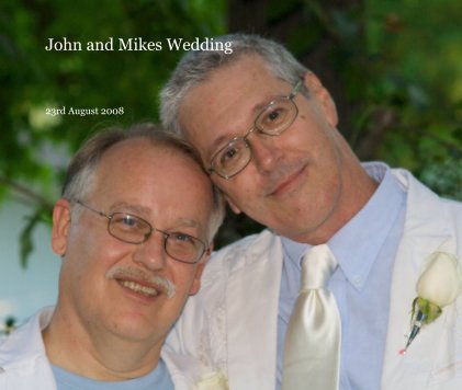 John and Mikes Wedding book cover