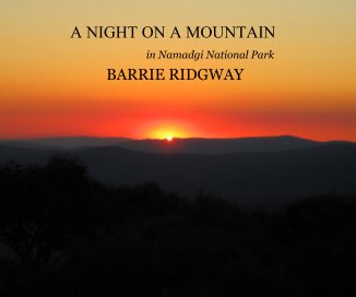 A NIGHT ON A MOUNTAIN book cover