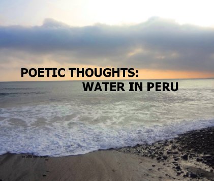 POETIC THOUGHTS: WATER IN PERU book cover