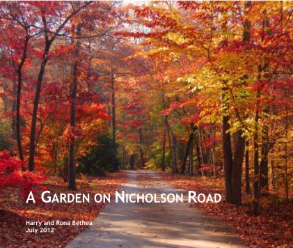 A GARDEN ON NICHOLSON ROAD book cover