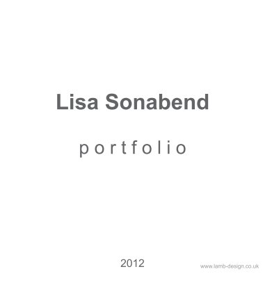 Lisa Sonabend book cover