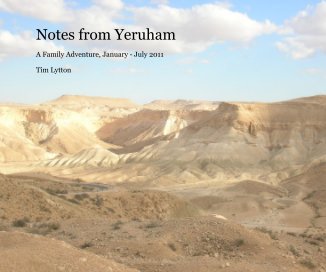 Notes from Yeruham book cover