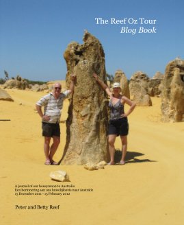 The Reef Oz Tour Blog Book book cover