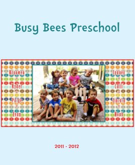Busy Bees Preschool book cover