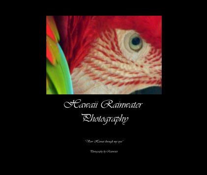 Hawaii Rainwater Photography book cover