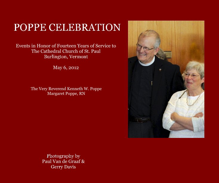 View POPPE CELEBRATION by Photography by Paul Van de Graaf & Gerry Davis