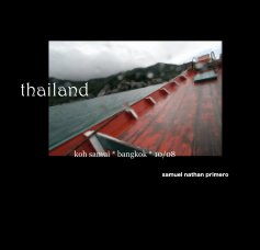 thailand book cover