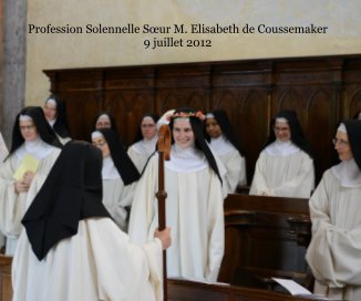 Profession Solennelle Sr Elisabeth book cover
