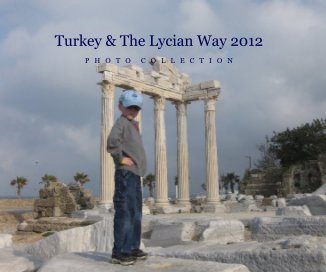 Turkey & The Lycian Way 2012 book cover
