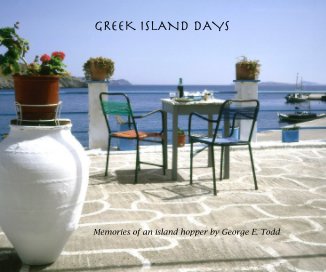 GREEK ISLAND DAYS book cover