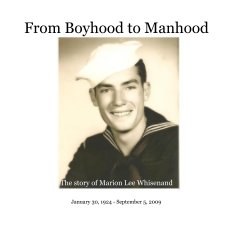 From Boyhood to Manhood book cover