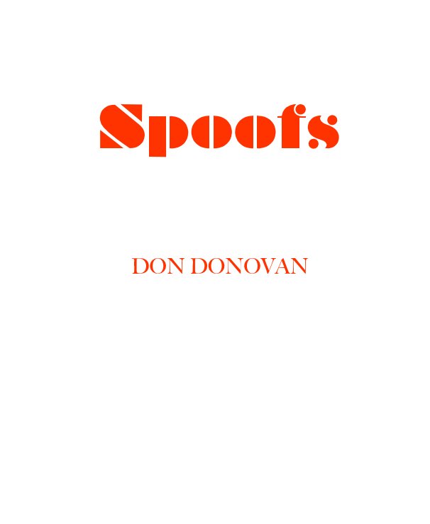 View Spoofs by Don Donovan