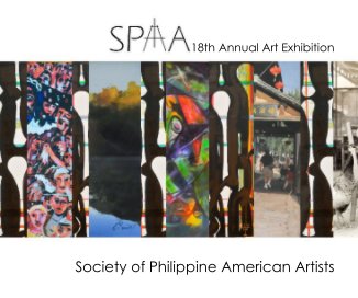 18th Annual Art Exhibition Society of Philippine American Artists book cover