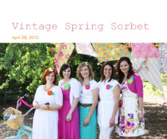 Vintage Spring Sorbet book cover
