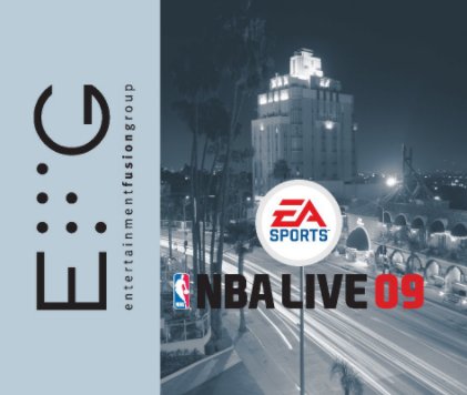 EFG. NBA LIVE 09 book cover