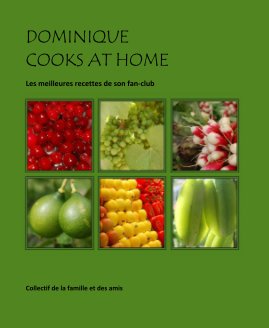 Dominique cooks at home book cover
