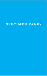 Specimen Pages book cover