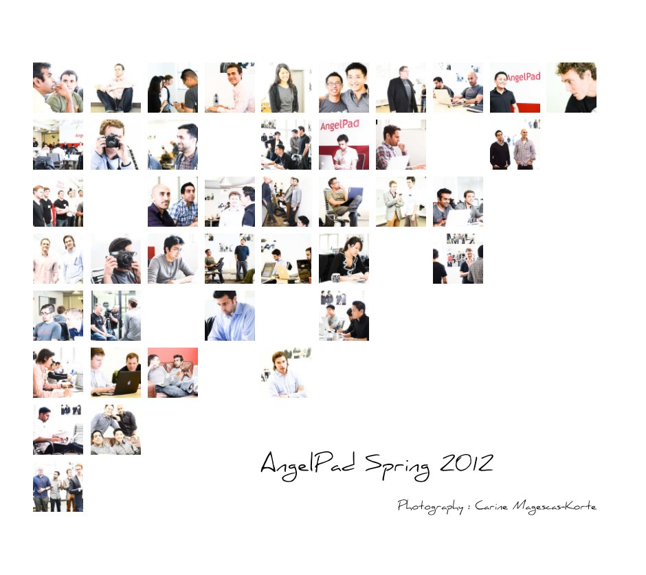 Bekijk AngelPad #4 - Spring 2012 op Carine Magescas