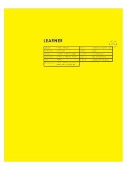 Learner book cover