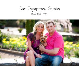 Our Engagement Session book cover