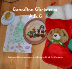 Canadian Christmas A,B,C book cover