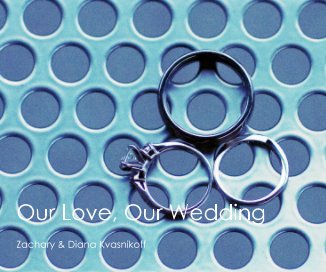 Our Love, Our Wedding 10x8 book cover