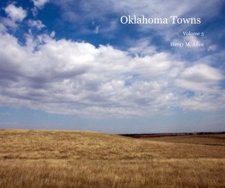 Oklahoma Towns-Vol 3 book cover