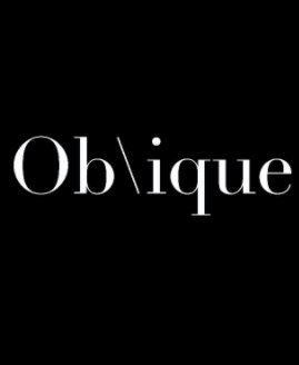 Ob\ique book cover