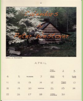 Calendars by Peter Westover book cover