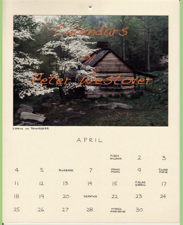 View Calendars by Peter Westover by SamWestover