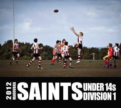 2012 Saints Under14s Div1 book cover