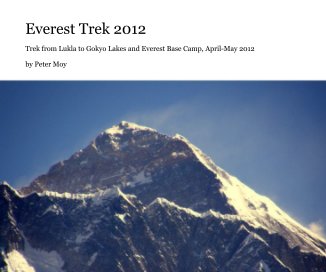 Everest Trek 2012 book cover
