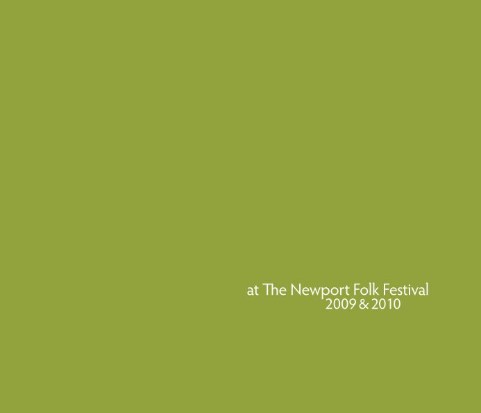 View at The Newport Folk Festival by Thomas Palmer