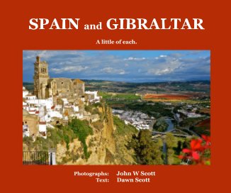 SPAIN and GIBRALTAR book cover