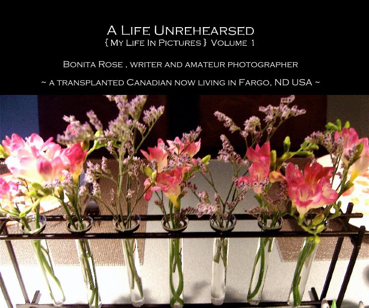View A Life Unrehearsed { My Life In Pictures }  Volume 1 by Bonita Rose , writer and amateur photographer