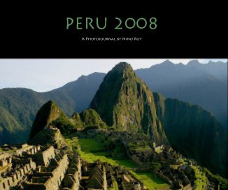 PERU 2008 book cover