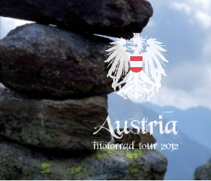 Austria motorrad tour 2012 book cover