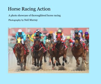 Horse Racing Action book cover