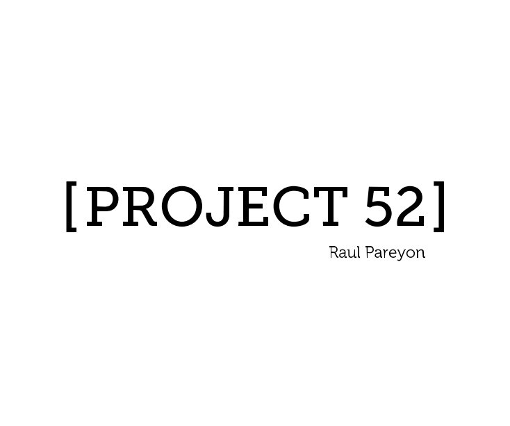 View PROJECT 52 by Raul Pareyon