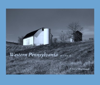 Western Pennsylvania  as i see it... book cover