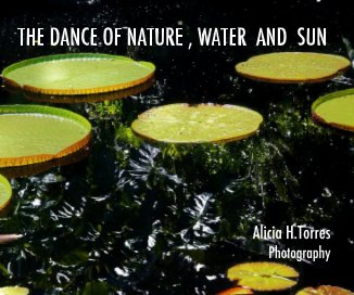 THE DANCE OF NATURE , WATER AND SUN Alicia H.Torres Photography book cover