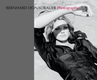 BERNHARD DONAUBAUER Photography book cover