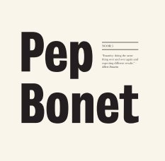 Pep Bonet book cover