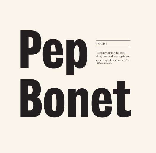 View Pep Bonet by Pep Bonet