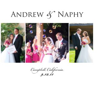 Andrew & Naphy's Wedding 9.10.11 book cover