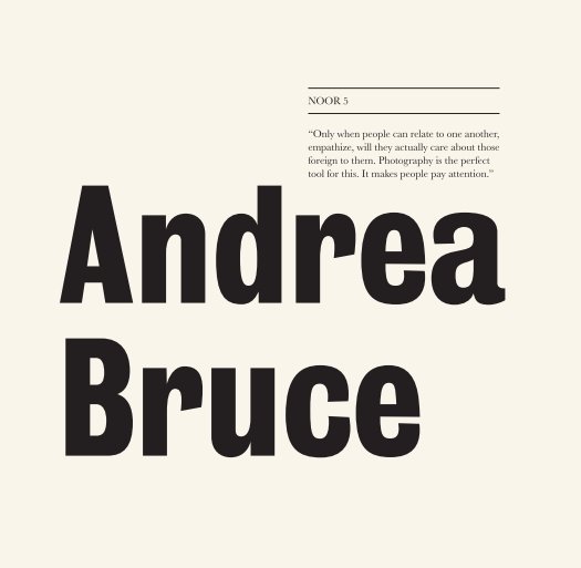 View Andrea Bruce by Andrea Bruce