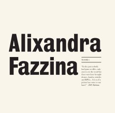 Alixandra Fazzina book cover