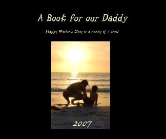 A Book for our Daddy book cover