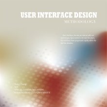 USER INTERFACE DESIGN METHODOLOGY book cover