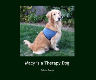 Macy is a Therapy Dog book cover